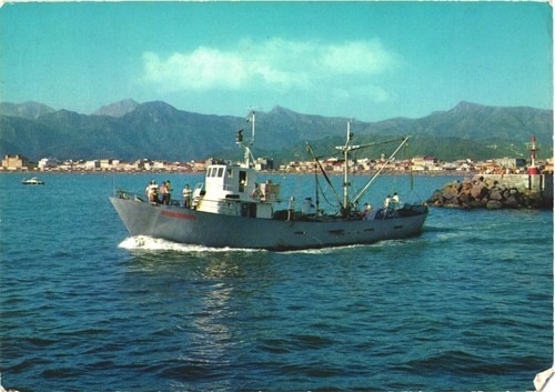 Viareggio italia barca pesca - italia,