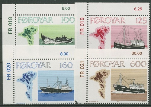 Isole faroe 1977 pescherecci - faroe,