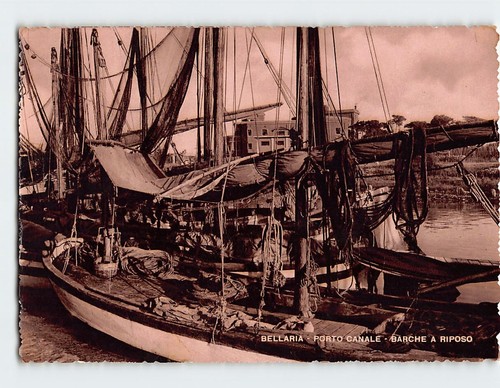 Cartolina barche pesca - da, a